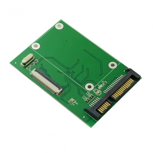 chenyang 40 Pin ZIF CE 1.8 Inch SSD/HDD to SATA Adapter PCB Board with LIF Flat Cable | Supports 1.8" ZIF SSD & HDD thumbnail 2