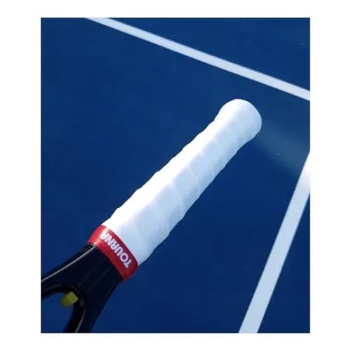 Tourna Mega Tac Extra Tacky Overgrip White 10-Pack | Long-Lasting Tacky Feel for Tennis, Pickleball, Badminton thumbnail 7