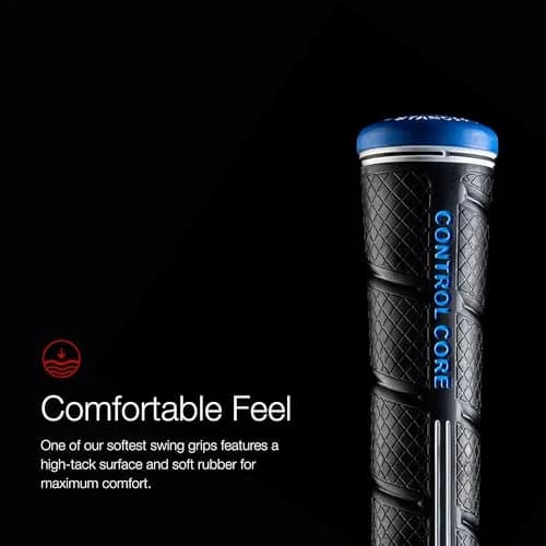 Golf Pride CP2 Wrap Golf Club Grip Black Standard 1 Pack | Soft Feel with Inner Control Core for Reduced Tension thumbnail 3