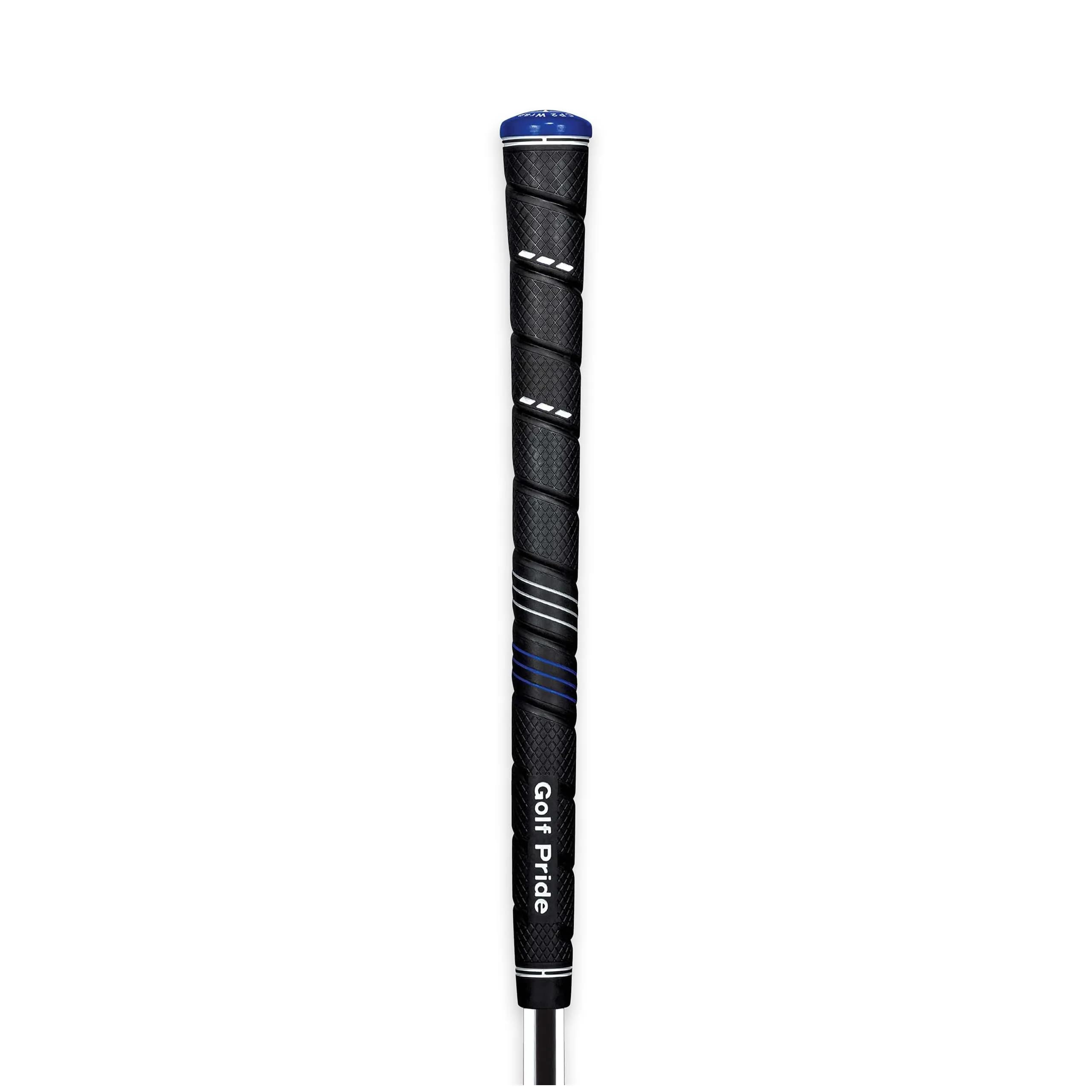Golf Pride CP2 Wrap Jumbo Golf Club Grip (1-Pack, Black-Blue) | Soft Tacky Feel for Reduced Tension