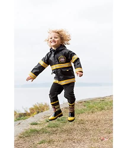 Western Chief Boys Waterproof Rain Boots 7 Toddler | Slip-Resistant & Easy Pull Handles thumbnail 2