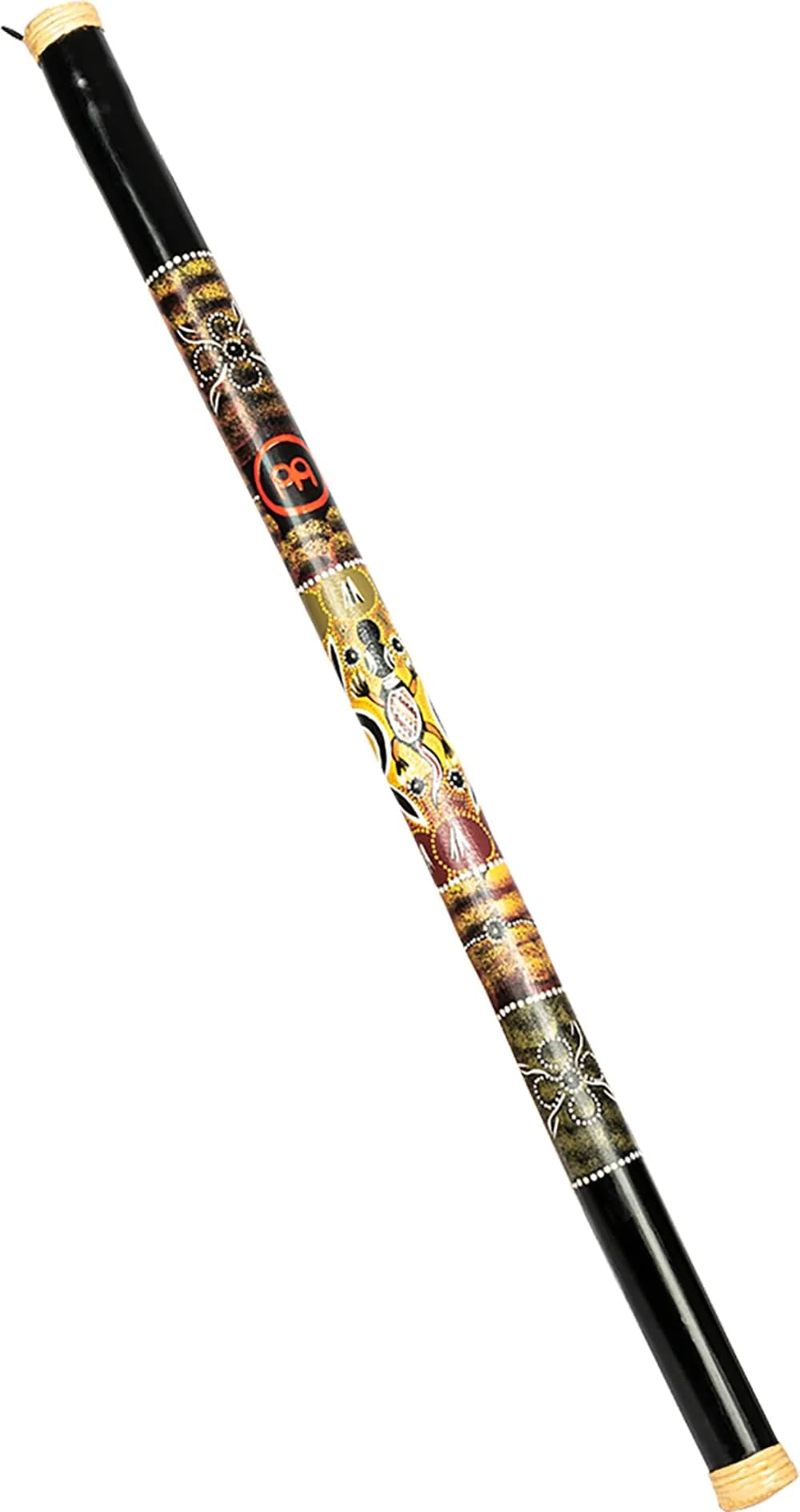 Meinl Percussion 16" Bamboo Rain Stick | Hand Painted Trickle Effect — Black