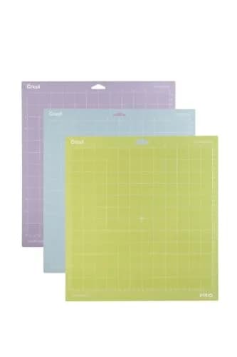 Cricut Variety Pack Cutting Mats 12"x12" (3-Pack) | LightGrip, StandardGrip, StrongGrip for Cricut Maker & Explore thumbnail 1