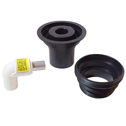 Valterra SS06 Sewer Adapter for SewerSolution System | Black Plastic NPT Thread thumbnail 2