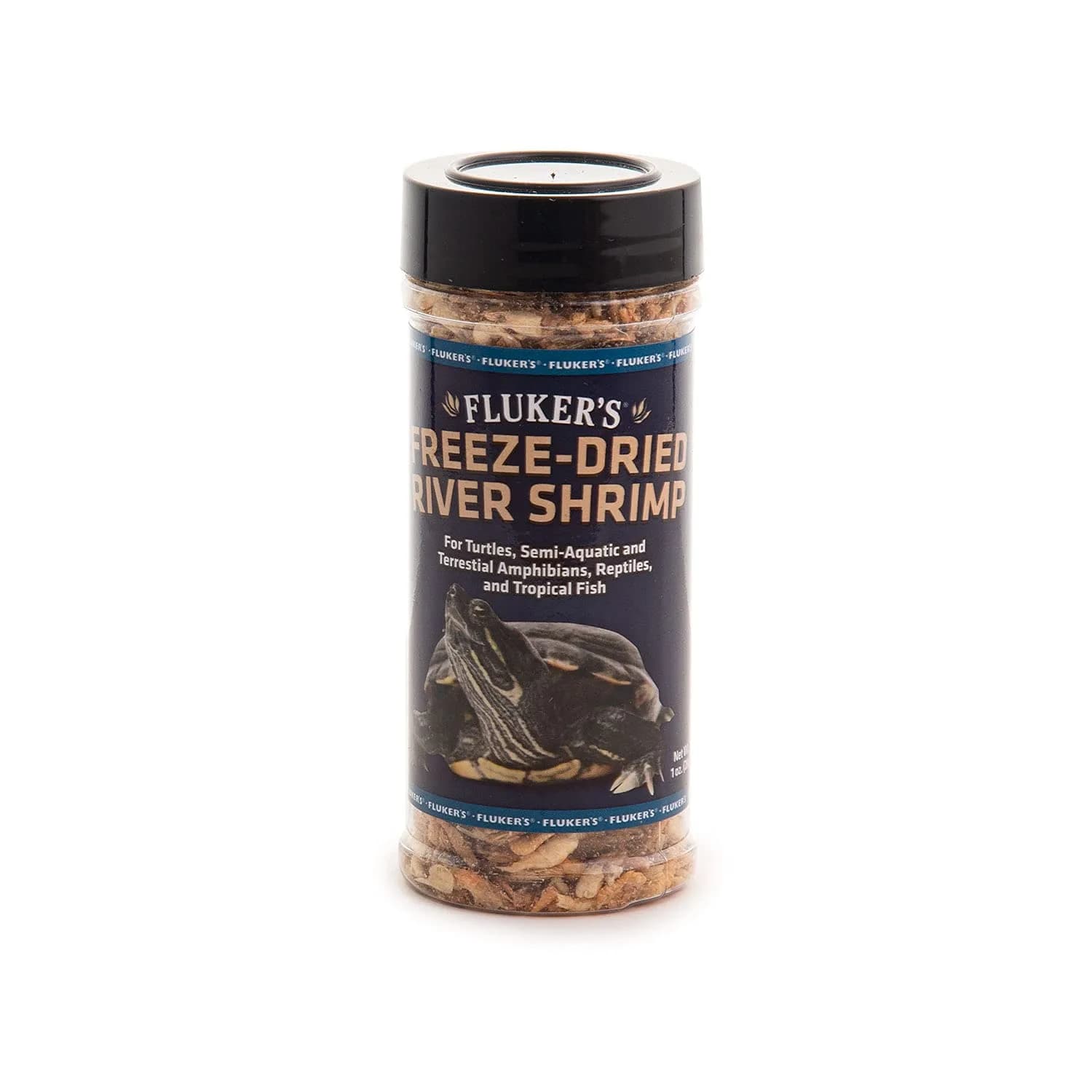 Fluker's Freeze Dried River Shrimp 28g (1 Oz) | Nutrient-Rich Reptile & Fish Treat - main product image