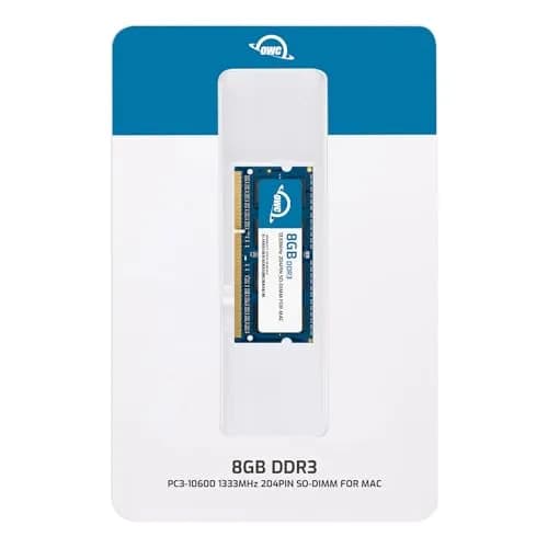 OWC 8GB DDR3L 1600MHz SO-DIMM PC3-12800 RAM | 1.35V Low Voltage for Mac & PC Laptops thumbnail 2