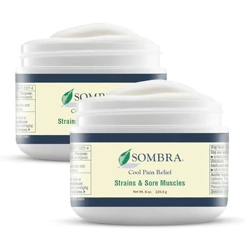 Sombra Cool Pain Relief Gel 8 oz (2 Pack) for Muscle Recovery & Sore Muscles | Controlled Cooling, Fast Absorption thumbnail 1