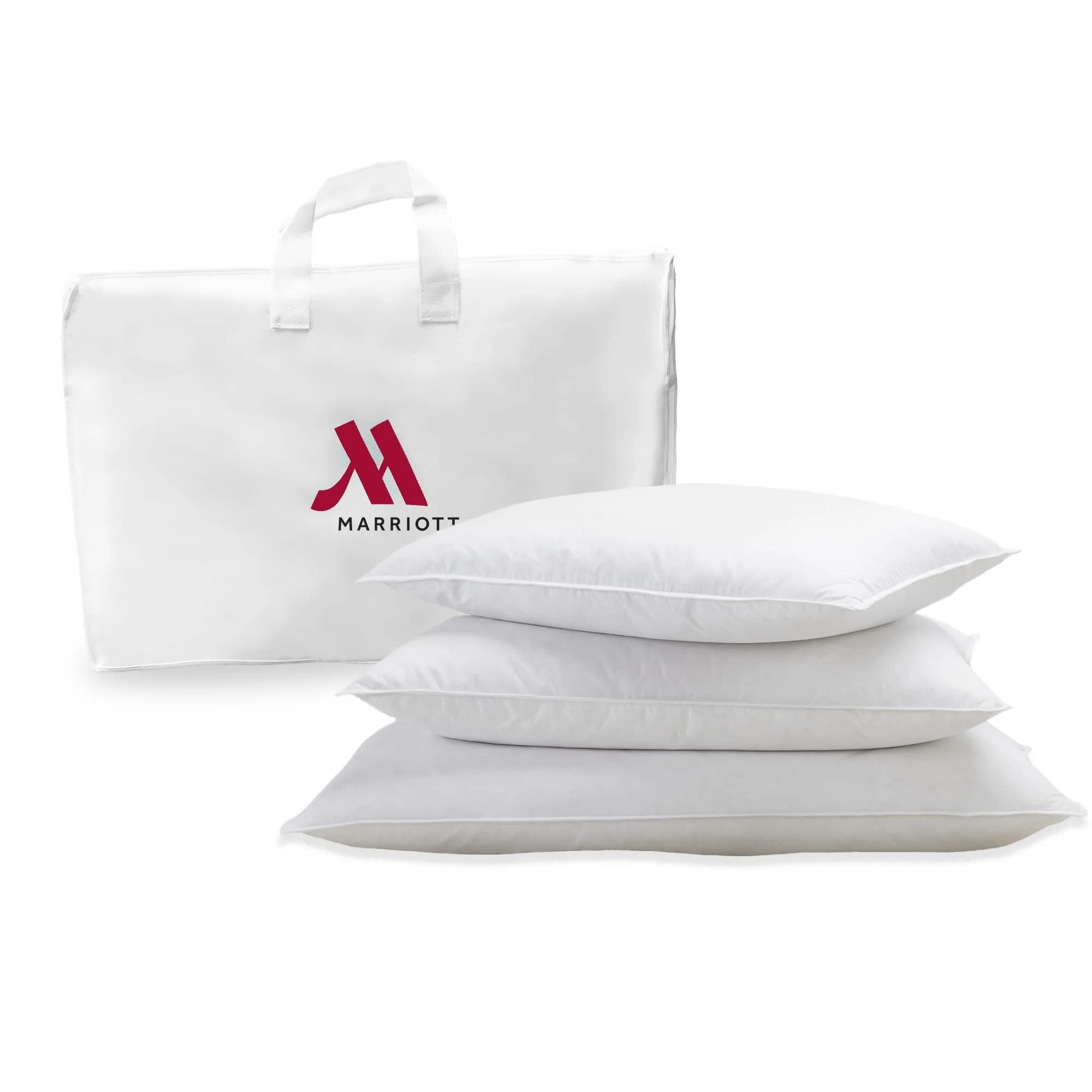 Marriott Luxury Hotel Pillow King Size | 91.4cm (36in) x 66cm (26in) Dual-Chamber Feather & Down Pillow - main product image
