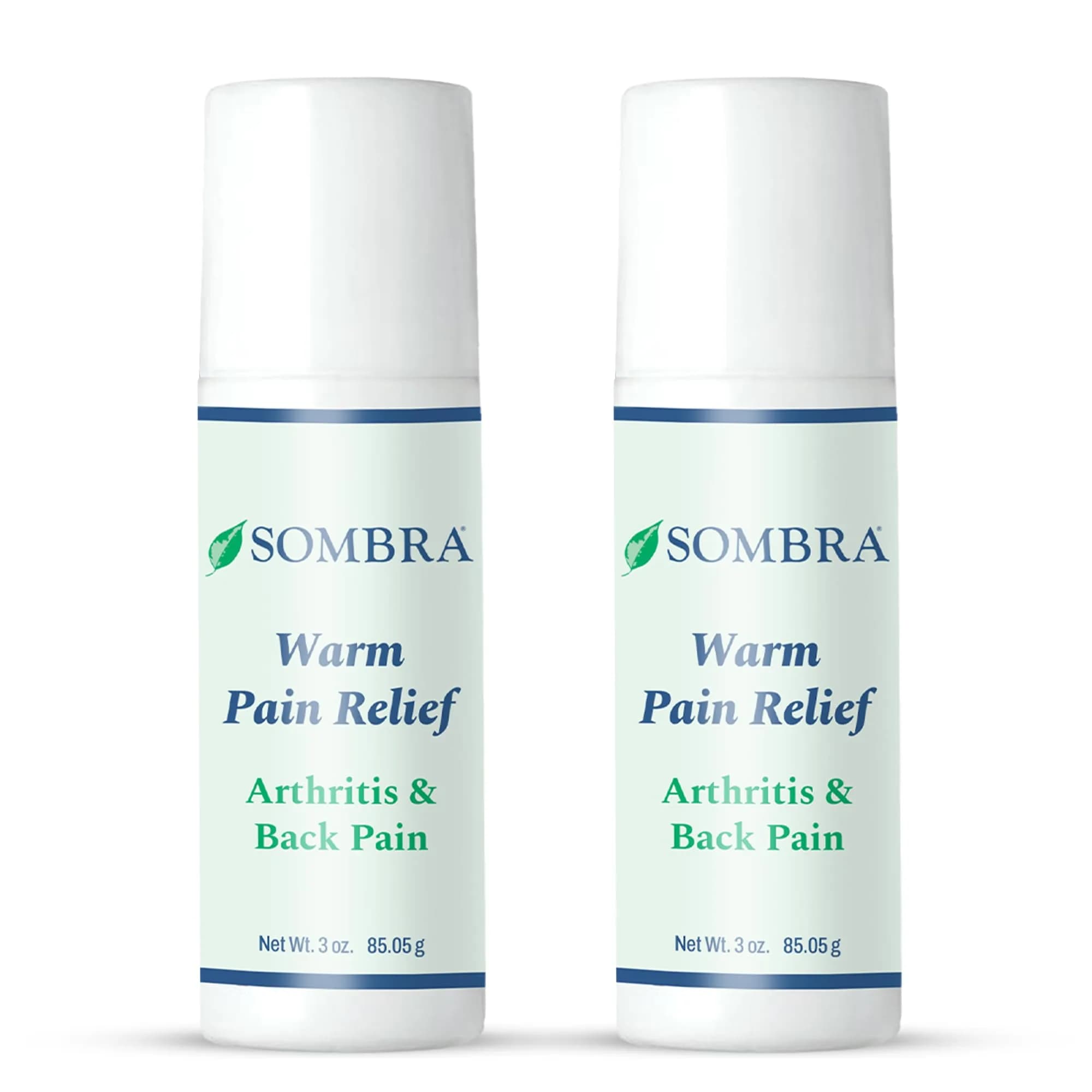 Sombra Warm Pain Relief Gel 177ml (6 Fl Oz) Roll-On | Arthritis & Back Pain Treatment