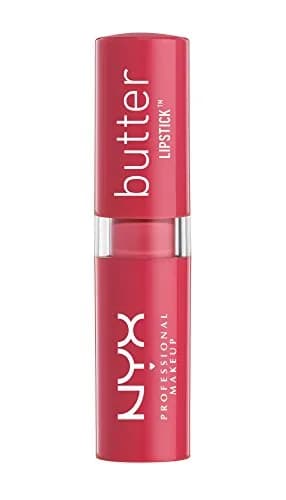NYX PROFESSIONAL MAKEUP Butter Lipstick BLS02 Sweet Tart | Deep Pink with Blue Undertone, 0.16 Oz thumbnail 3