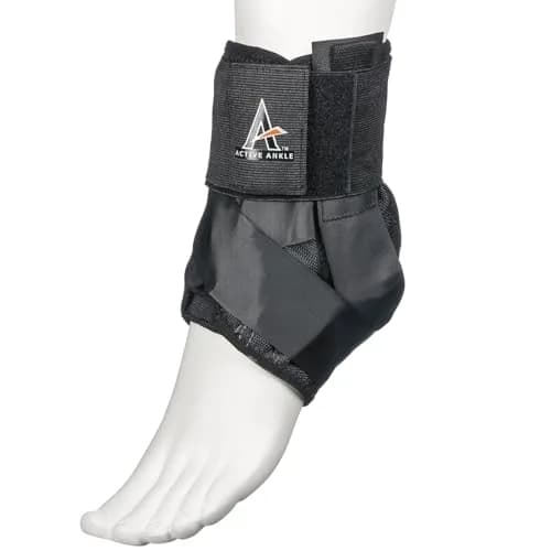 Cramer AS1 Pro Lace Up Ankle Brace Small | Adjustable Fit, Black thumbnail 1