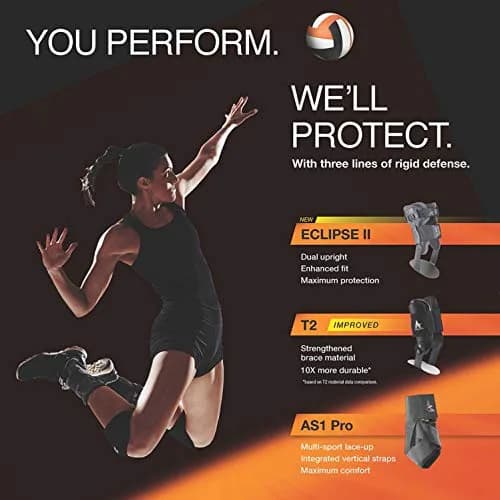 Cramer Active Ankle AS1 Pro Lace Up Ankle Brace | Support for Sprains & Sports thumbnail 6