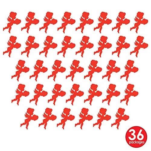 Beistle Printed Cupid Cutouts 36-Pack 34.29 cm (13") | Valentine's Day Decorations thumbnail 6