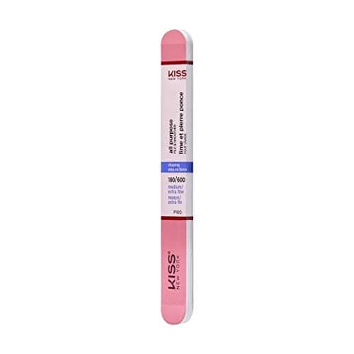 KISS Nail File All Purpose & Smoother 180 Medium / 600 Extra Fine Pack of 6 | Suitable for Natural & Artificial Nails thumbnail 4