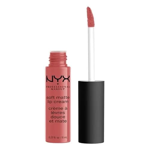 NYX PROFESSIONAL MAKEUP Soft Matte Lip Cream, Zurich (Muted Rose) 8ml (0.27 Fl Oz) | PETA-Certified Cruelty-Free thumbnail 1