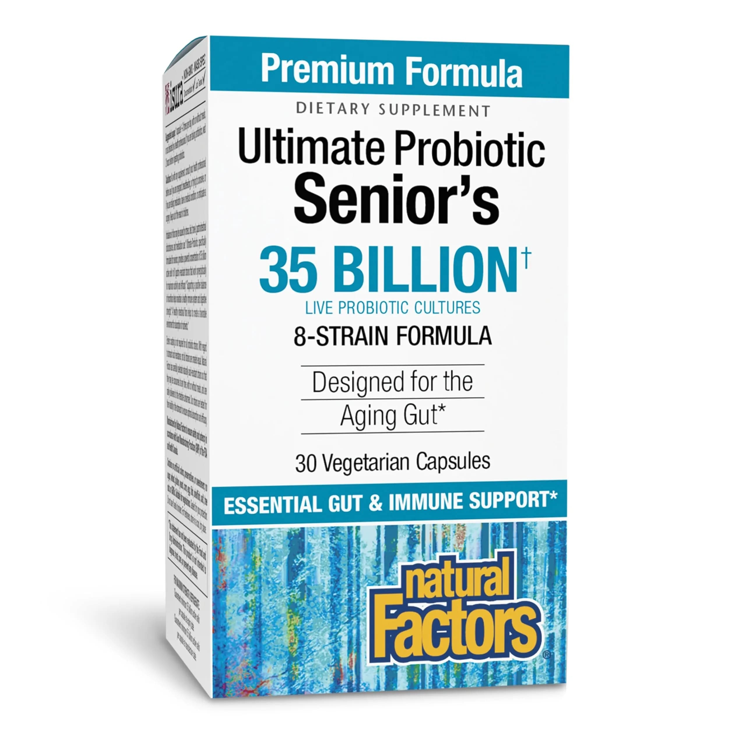 Natural Factors Ultimate Probiotic Senior's 35 Billion CFU | Supports Digestive & Immune Health in Aging Adults - main product image
