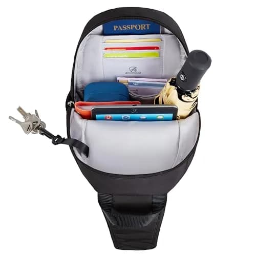 Travelon Anti-Theft Classic Sling Bag | Slim, Secure & Lightweight for Daily Travel thumbnail 7