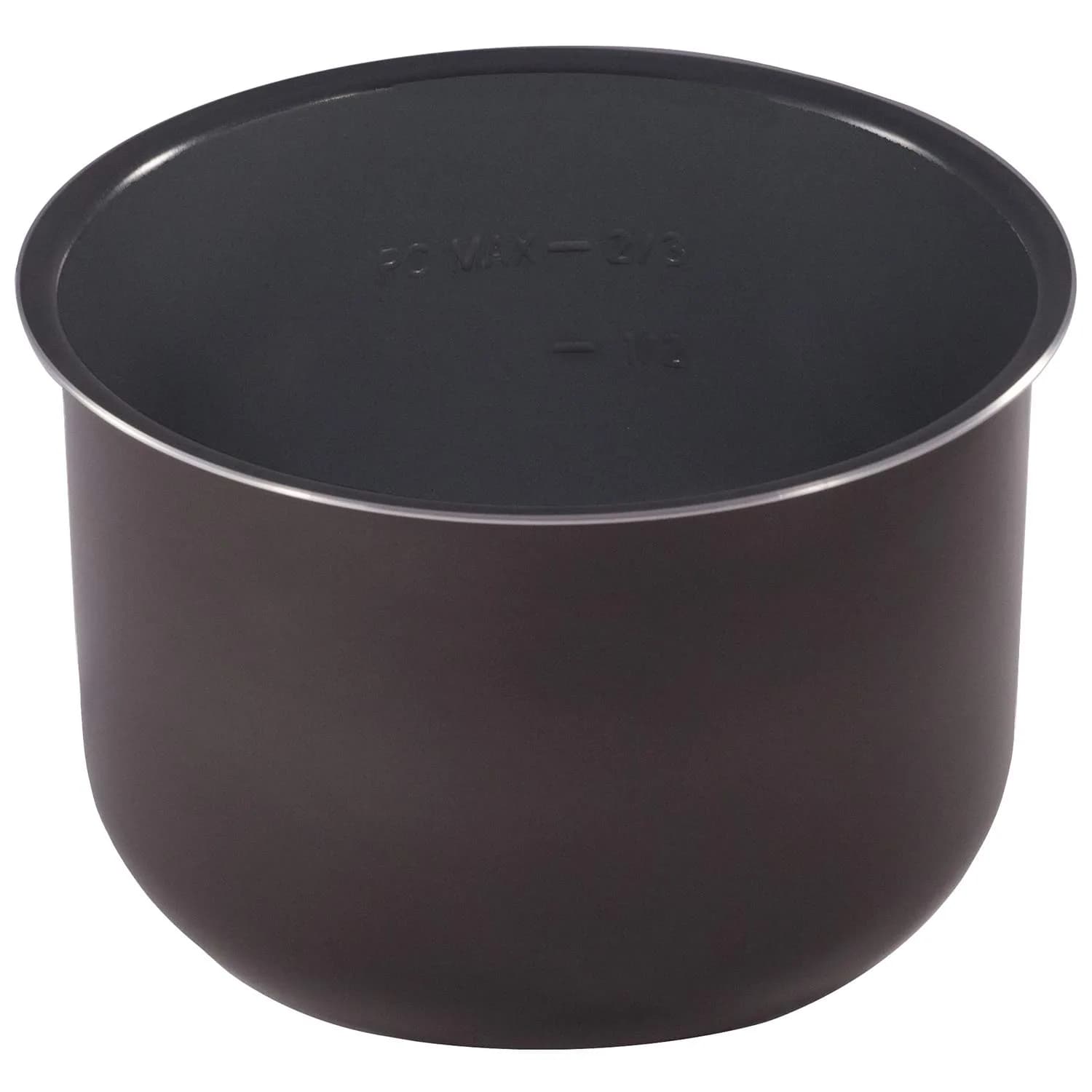 Instant Pot Ceramic Inner Pot 6-Qt (5.7L) Gray | Non-Stick Coated Interior for Pressure Cooking - main product image
