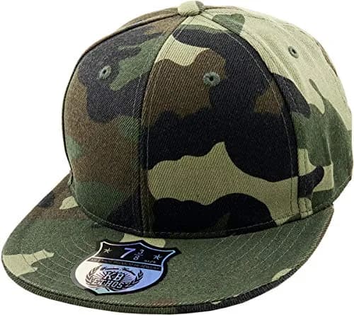 KBETHOS Woodland Camouflage Fitted Baseball Cap 7 5/8 (US Size) | Classic Flat Bill for Everyday Style thumbnail 1