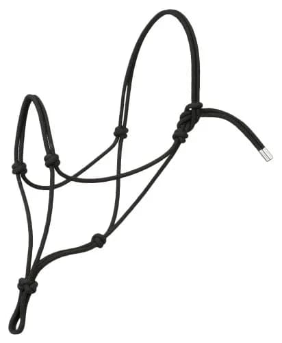 Weaver Equine Silvertip Rope Halter Average | No Hardware, Shape Holding (110 characters) thumbnail 1