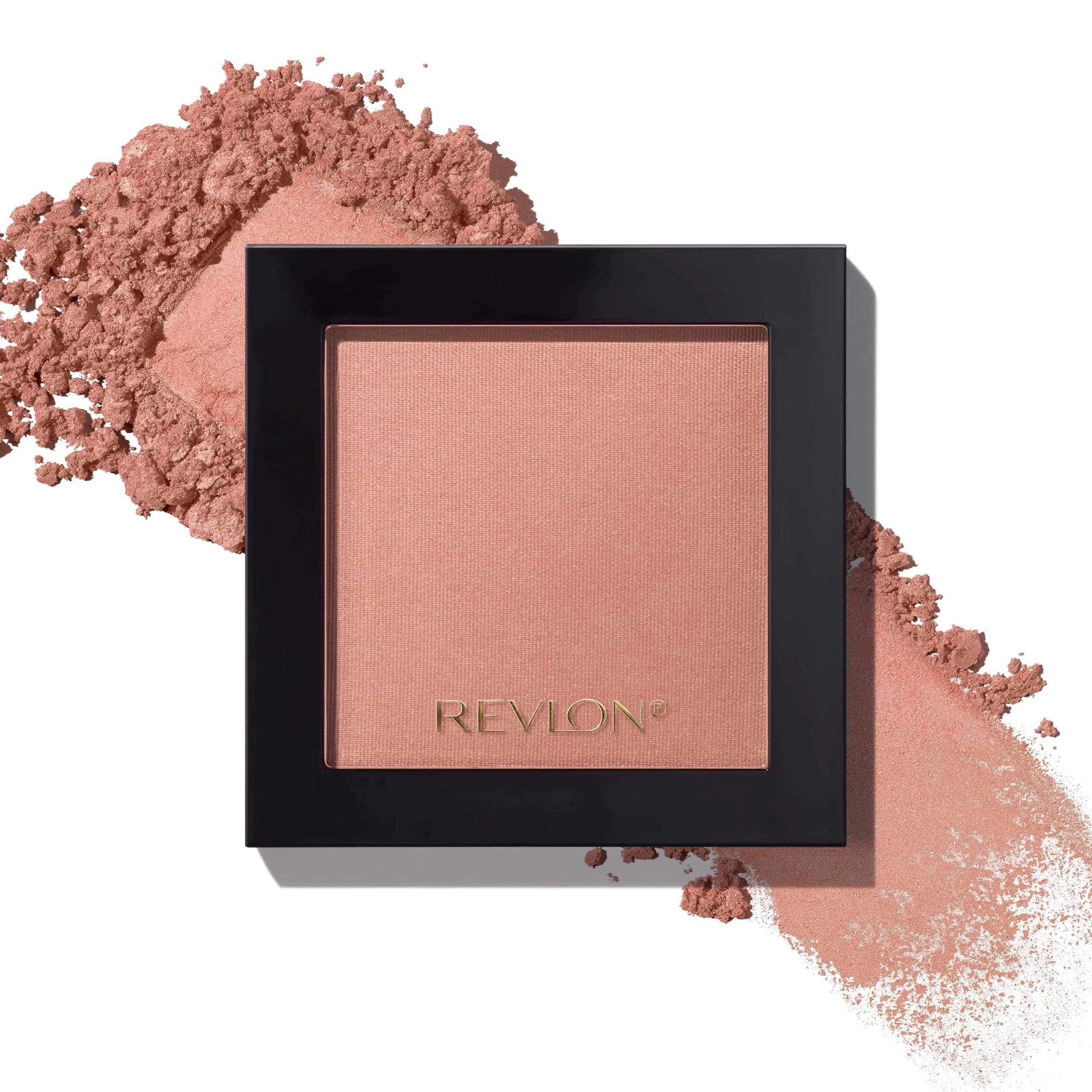 Revlon Powder Blush Face Makeup 0.17 oz | Buildable Color, Long-Lasting Finish — naughty nude