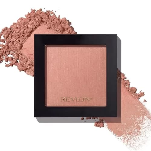 Revlon Powder Blush Face Makeup Naughty Nude 5g (0.17 oz) | Buildable Color for Natural Radiance thumbnail 1