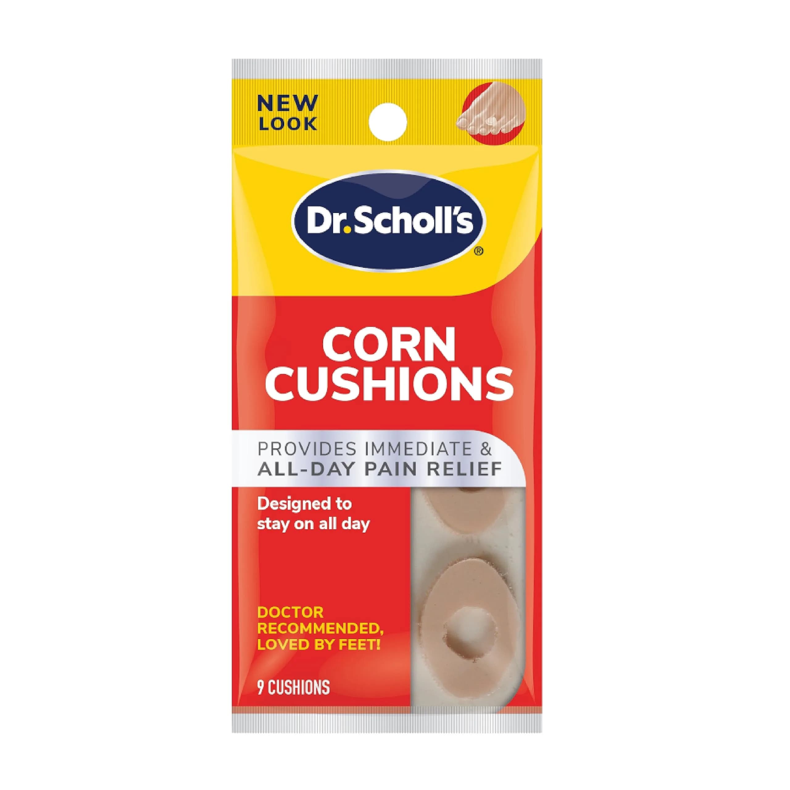 Dr. Scholl's Corn Cushions Regular 9 Count (Pack of 4) | Targeted Relief from Pressure & Friction - main product image