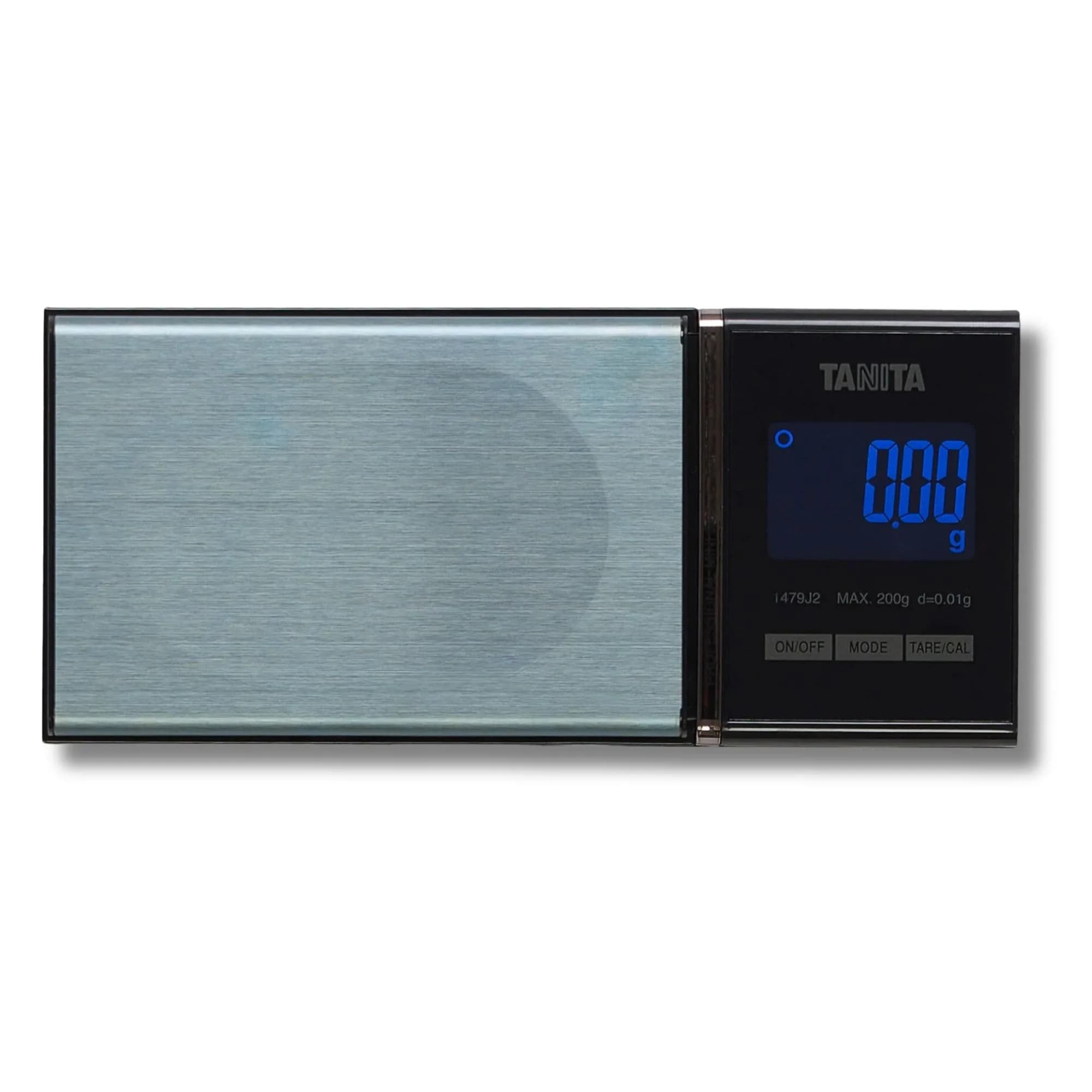 Tanita Mini Scale Japan Technology Accurate Digital Pocket Scale for Jewelry 200g | Blue Backlit Display, 6 Modes - main product image