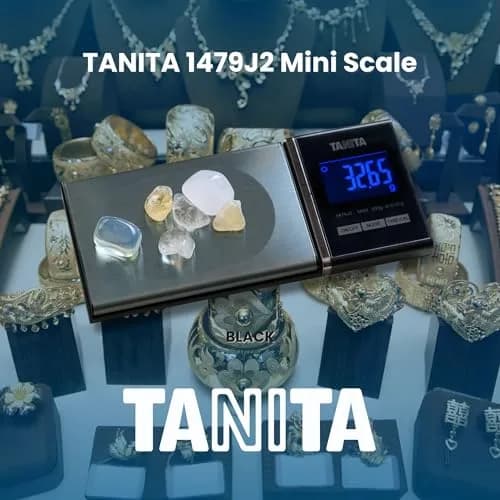 Tanita Mini Scale Japan Technology Accurate Digital Pocket Scale for Jewelry 200g | Blue Backlit Display, 6 Modes thumbnail 6