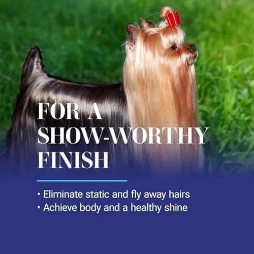 Chris Christensen Ice on Ice Detangler & Finishing Dog Spray 16 oz | Conditions & Protects Coat thumbnail 7