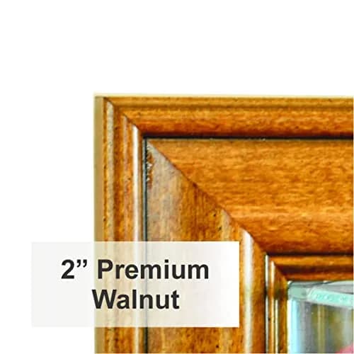 Perfect Cases NASCAR Wall Mounted Display Case Walnut | UV Protected Glass & Wood Molding thumbnail 2