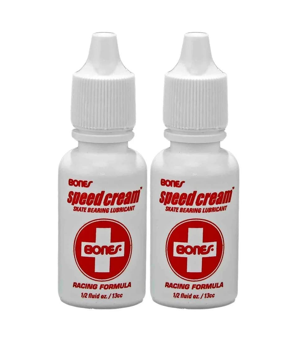 Bones Speed Cream Skate Bearing Lubricant 2 x 15ml (0.5 Fl Oz Pack) | Reduces Friction & Protects Against Corrosion