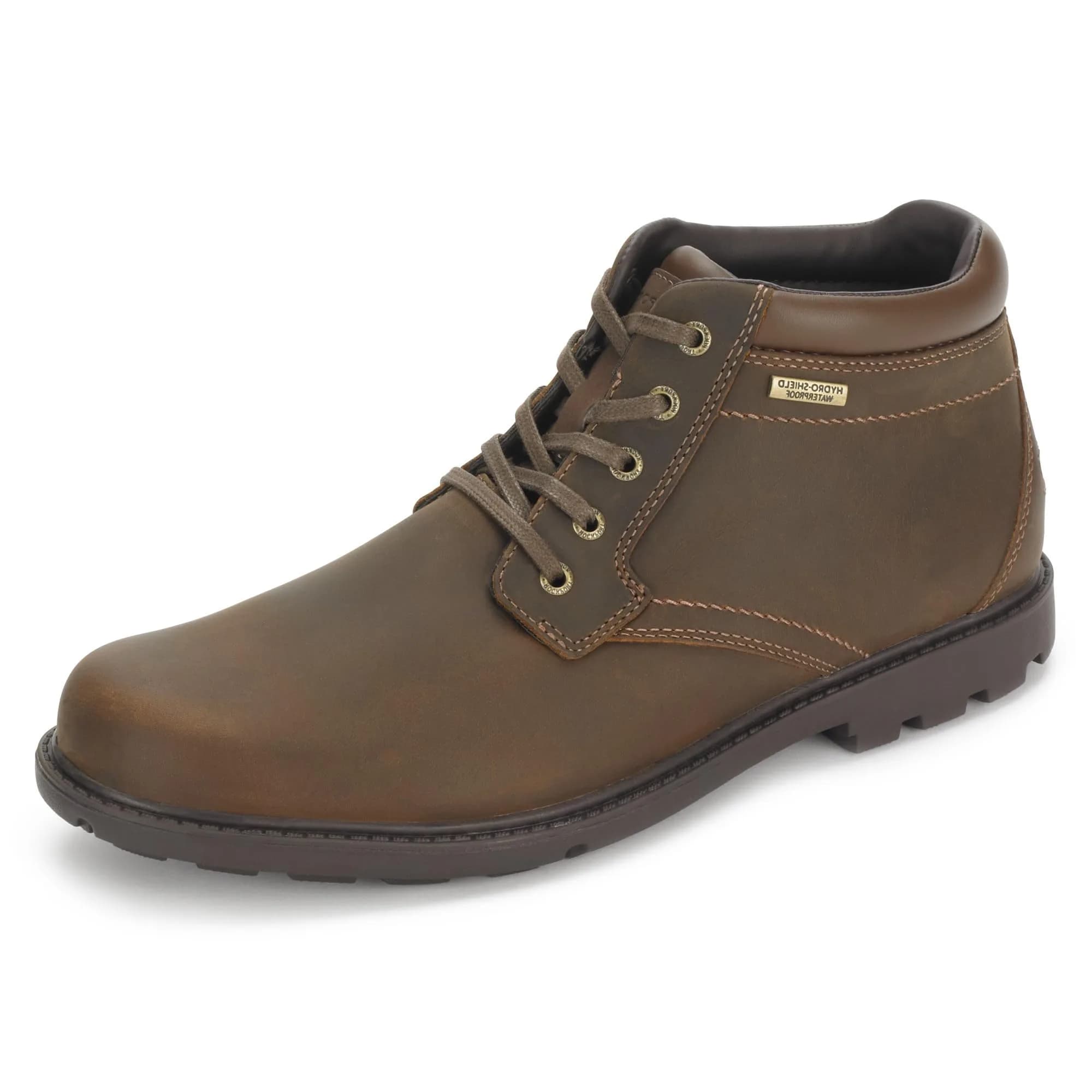 Rockport Men's Storm Surge Waterproof Plain Toe Boot, Tan, 10.5 Medium | Waterproof, Cushioned Comfort & Durable Design - main product image