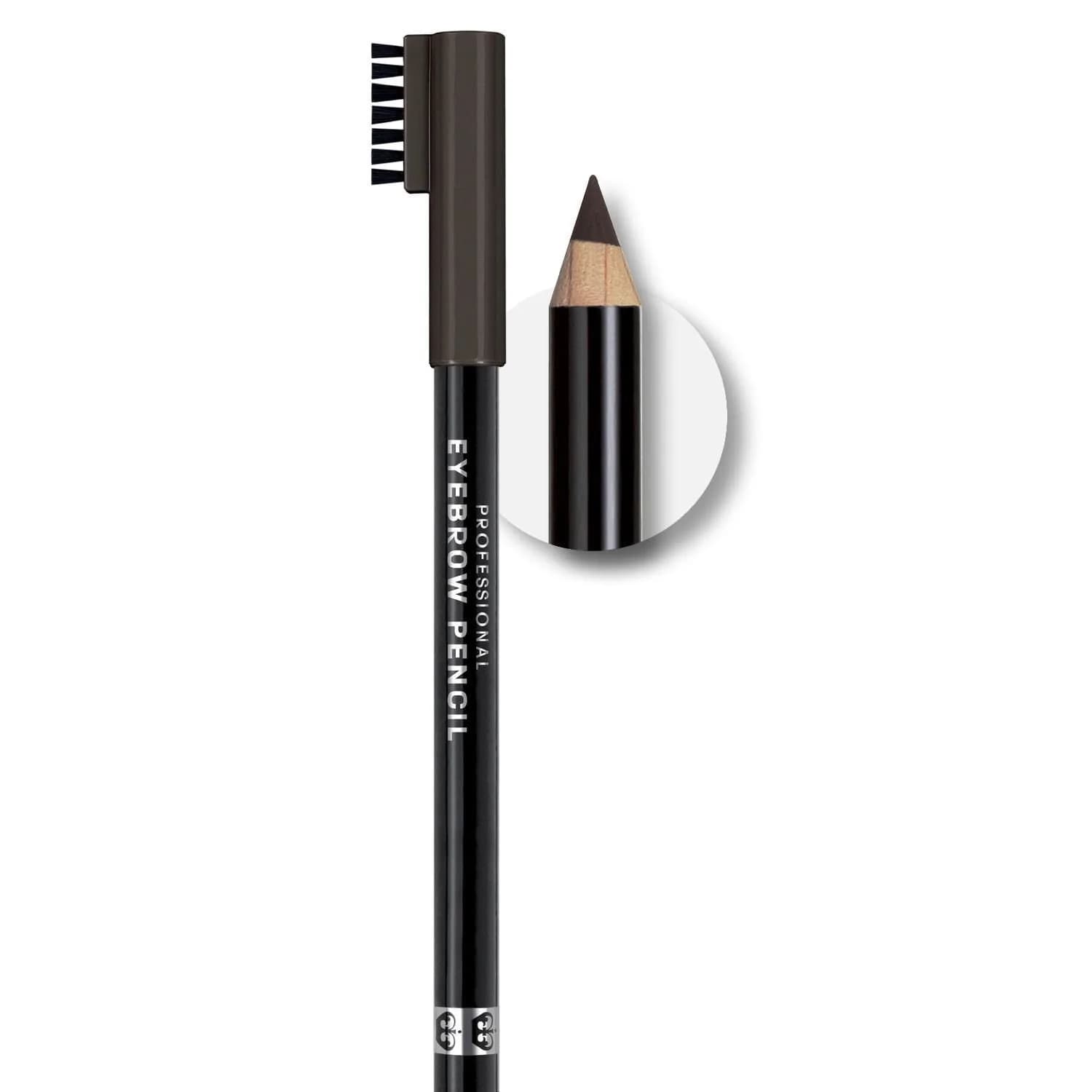 Rimmel Professional Eyebrow Pencil, Dark Brown | Long Lasting, Natural Finish, Unisex - main product image