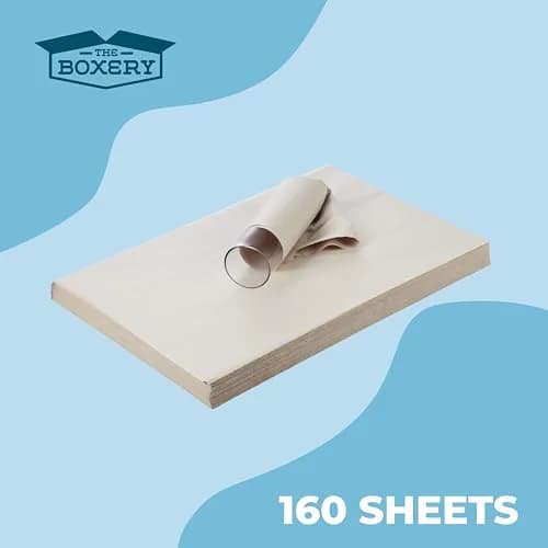 The Boxery Newsprint Packing Paper - 10lbs | Recyclable & Ink-Free for Packing & Crafting thumbnail 4