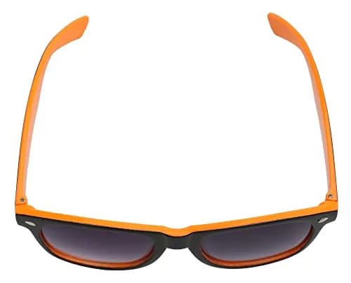 OWL 80's Stylish Retro Two Tone Party EDM Sunglasses | UV400 Protection, Unisex, Lightweight thumbnail 2