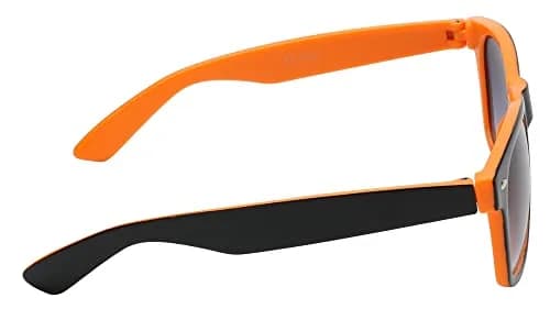 OWL 80's Stylish Retro Two Tone Party EDM Sunglasses | UV400 Protection, Unisex, Lightweight thumbnail 3