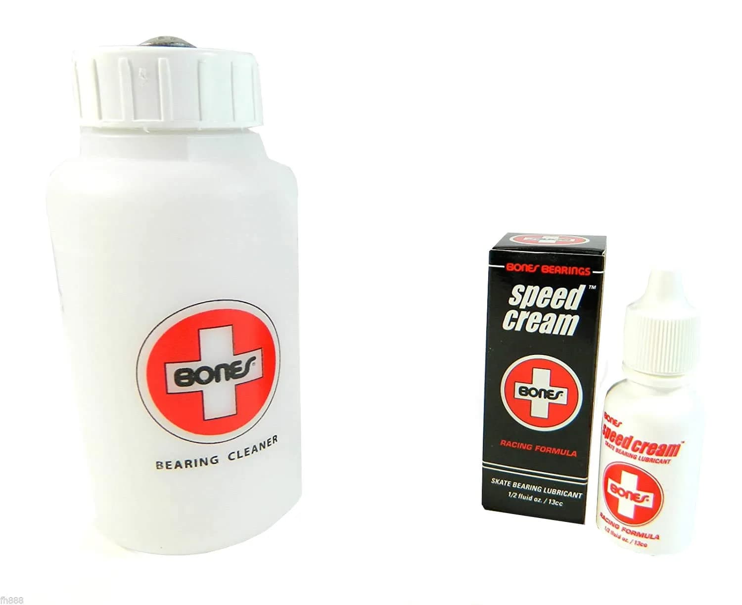 Bones Swiss Skate Speed Cream + Cleaning Kit 0.5 Fl Oz | Skateboard Bearings & Maintenance