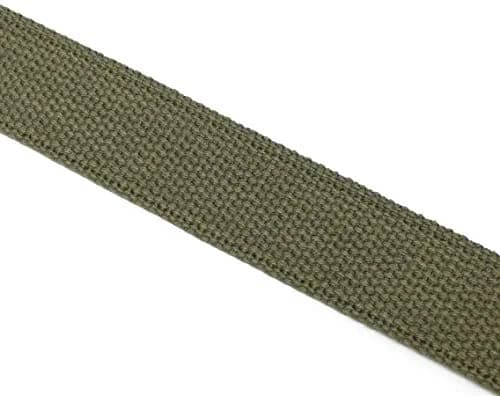 BC Belts Canvas Web Belt Military Style 54" Olive | Adjustable Vintage Casual Belt thumbnail 7