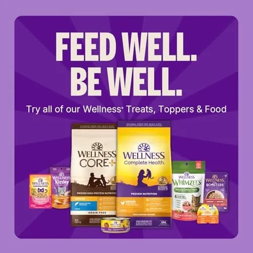 Wellness Kittles Crunchy Cat Treats, Chicken & Cranberry Flavor, 2 oz Bag | Grain-Free Dental Care for All Lifestages thumbnail 10
