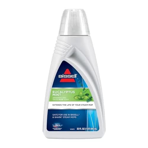 BISSELL Eucalyptus Mint Demineralized Steam Mop Water 946ml (32 oz) | Extends Machine Life thumbnail 1