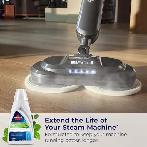 BISSELL Eucalyptus Mint Demineralized Steam Mop Water 946ml (32 oz) | Extends Machine Life thumbnail 4