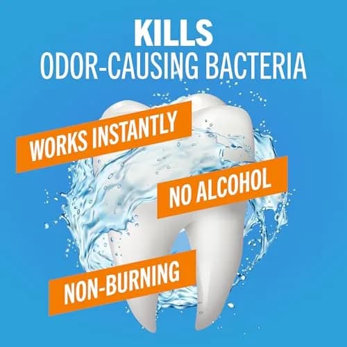 TheraBreath Mouthwash Icy Mint 16 Fl Oz | Alcohol-Free, Dentist-Formulated, 2-Pack thumbnail 2