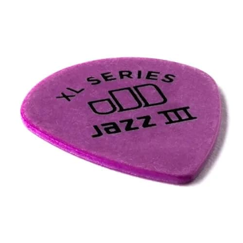 Jim Dunlop Tortex Jazz III XL Guitar Picks 1.14mm (12-Pack) | Aggressive Attack & Superior Control thumbnail 3