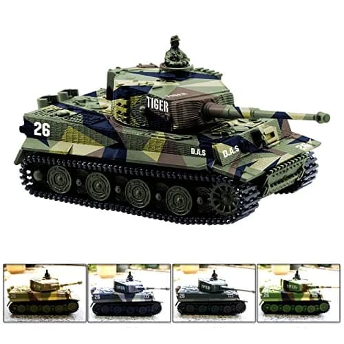 Cheerwing German Tiger I Panzer Tank 1:72 Scale RC Tank | Realistic Sound & Firing Simulation thumbnail 2