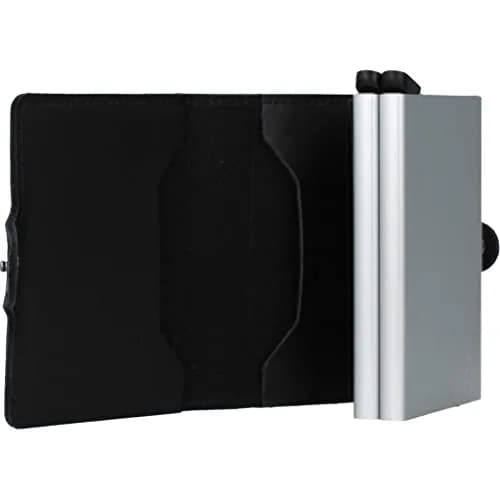 SECRID Twinwallet Vintage Black Leather Wallet | RFID Blocking Dual Cardprotector thumbnail 5