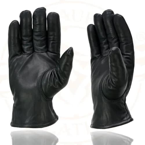 Milwaukee Leather SH734 Men's Black Thermal Lined Leather Motorcycle Gloves 2.27 kg (5 lb) | Sinch Wrist Closure thumbnail 5