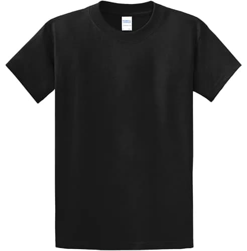 Port & Company Big and Tall 100% Cotton Essential T-Shirt 2.27 kg (5 lb) | Heavyweight Crew Neck thumbnail 5