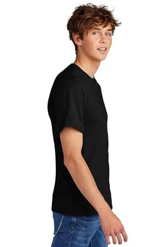Port & Company Big and Tall 100% Cotton Essential T-Shirt 2.27 kg (5 lb) | Heavyweight Crew Neck thumbnail 3