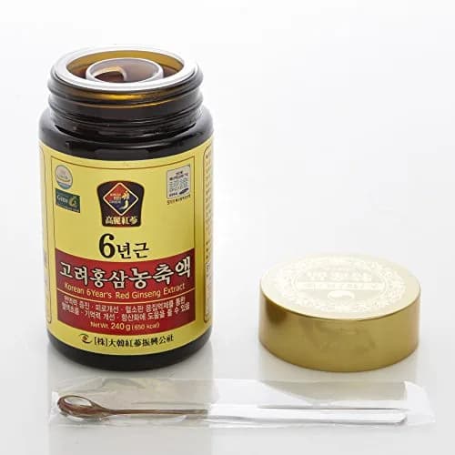 Dae Han Red Ginseng Extract 240g (8.5 oz) | 100% Pure Korean 6-Year Root with Saponin thumbnail 5